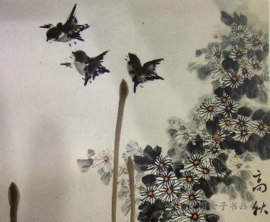 我会画家作品入选江苏省优秀花鸟画迎春邀请展