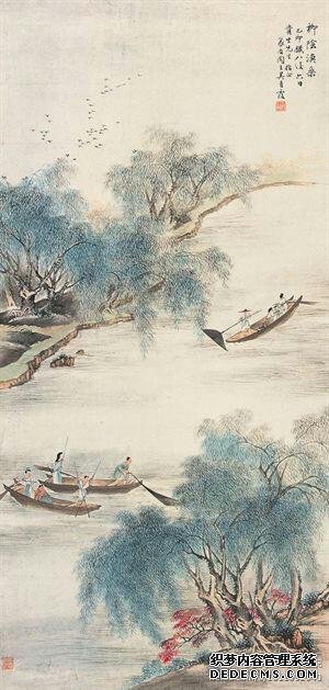 民国时期极少见的著名女画家吴青霞作品欣赏