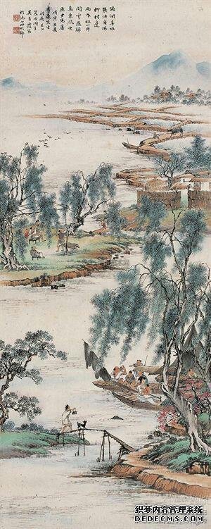 民国时期极少见的著名女画家吴青霞作品欣赏