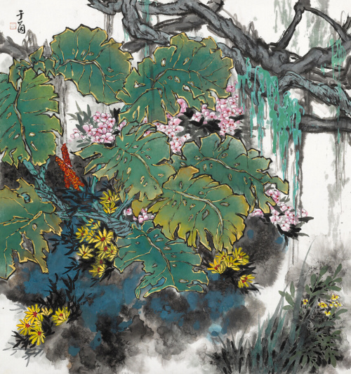 艳冠群芳,-中国女子书画会功勋艺术家